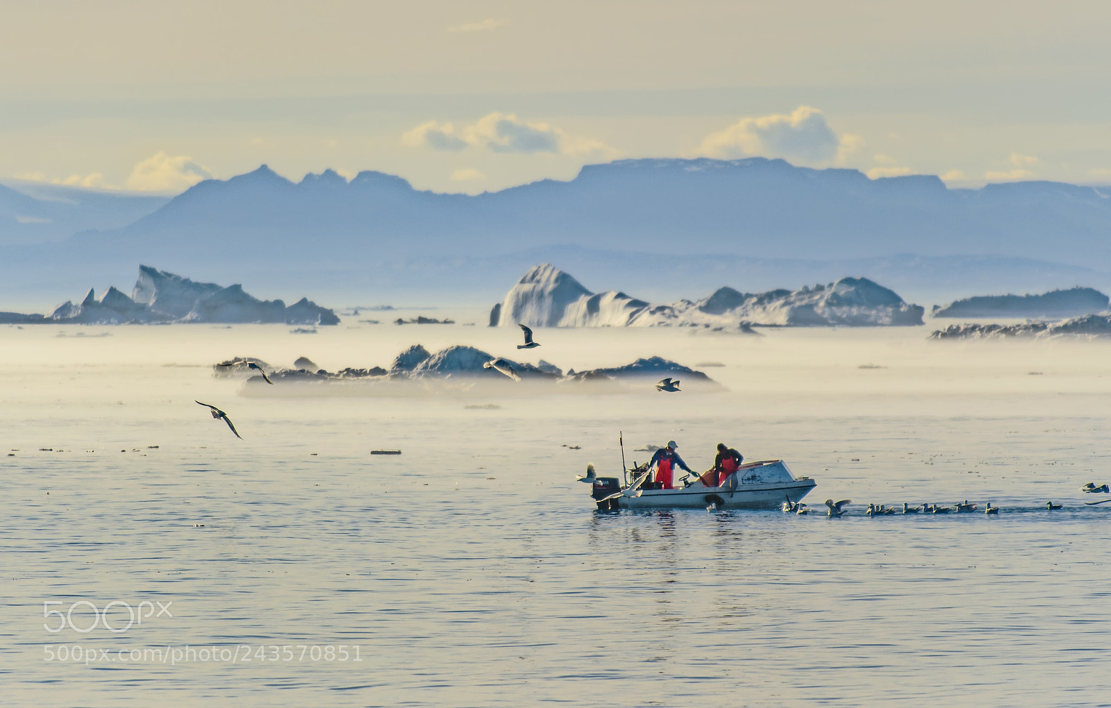 Nikon D700 sample photo. Fishermen at work photography