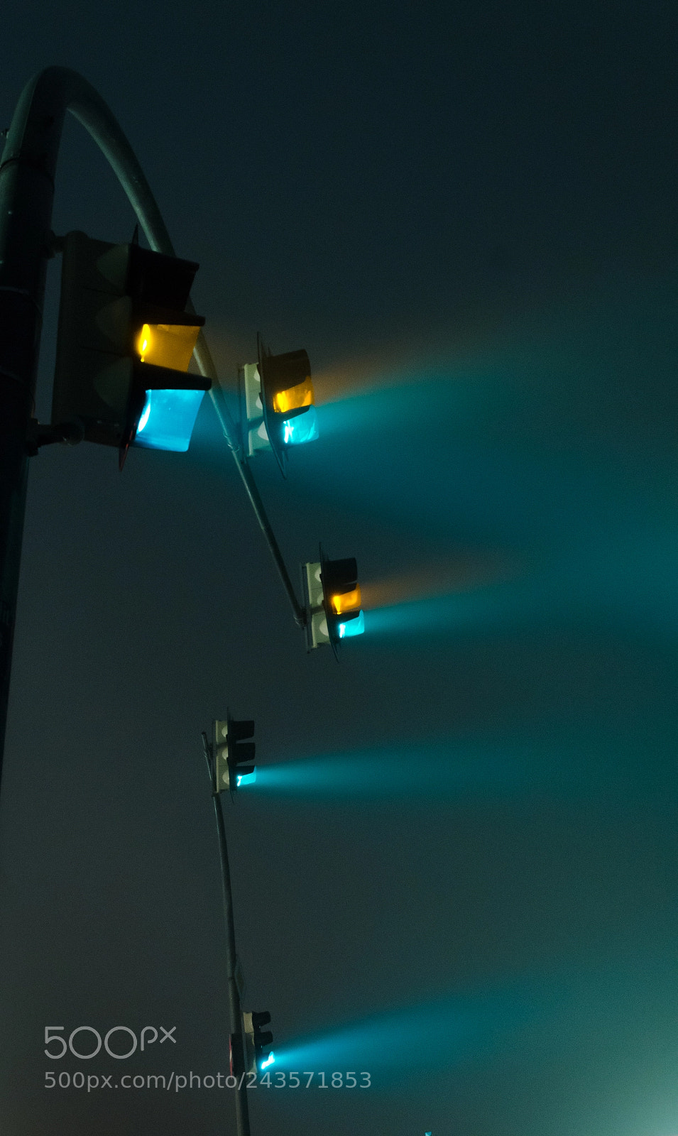 Nikon D5100 sample photo. Lights in a dark photography