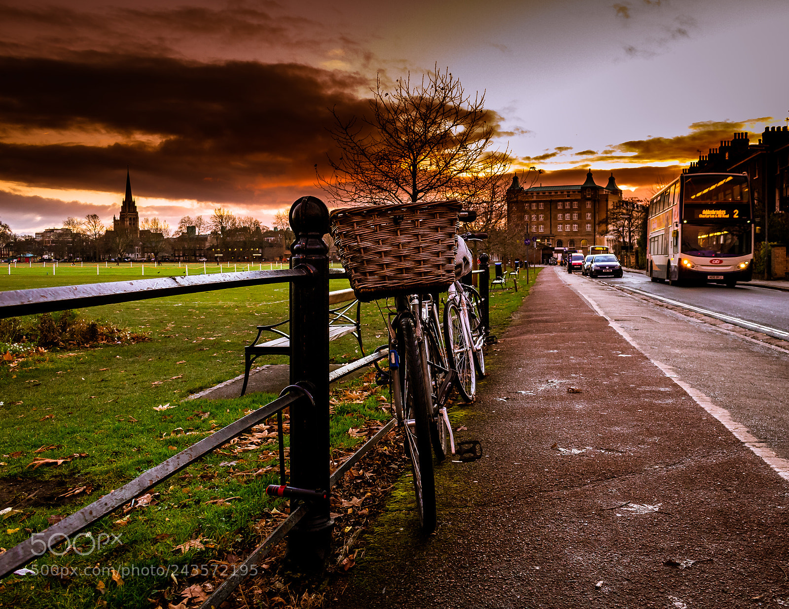 Canon EOS 100D (EOS Rebel SL1 / EOS Kiss X7) sample photo. Sunset cambridge photography