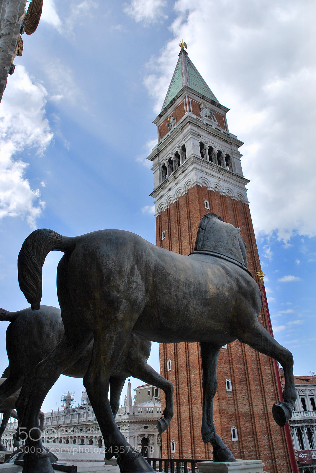 Nikon D60 sample photo. Campanile, plaza san marco photography