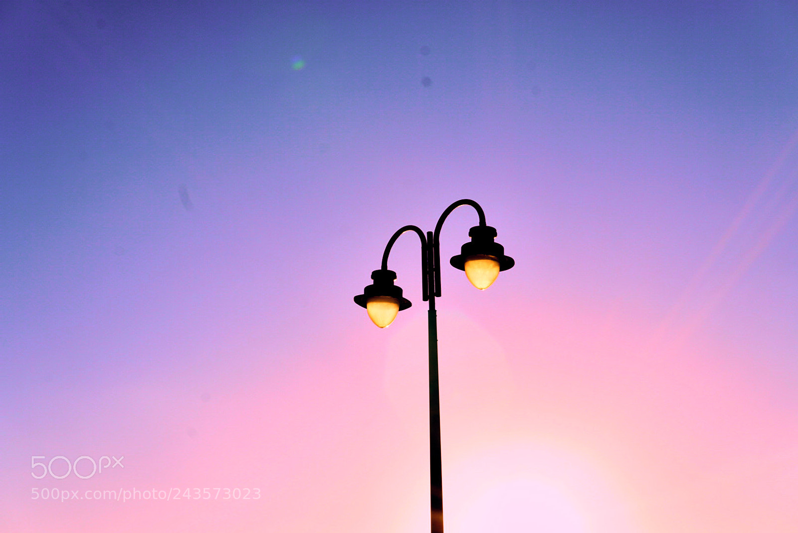 Sony a6500 sample photo. Park street light photography
