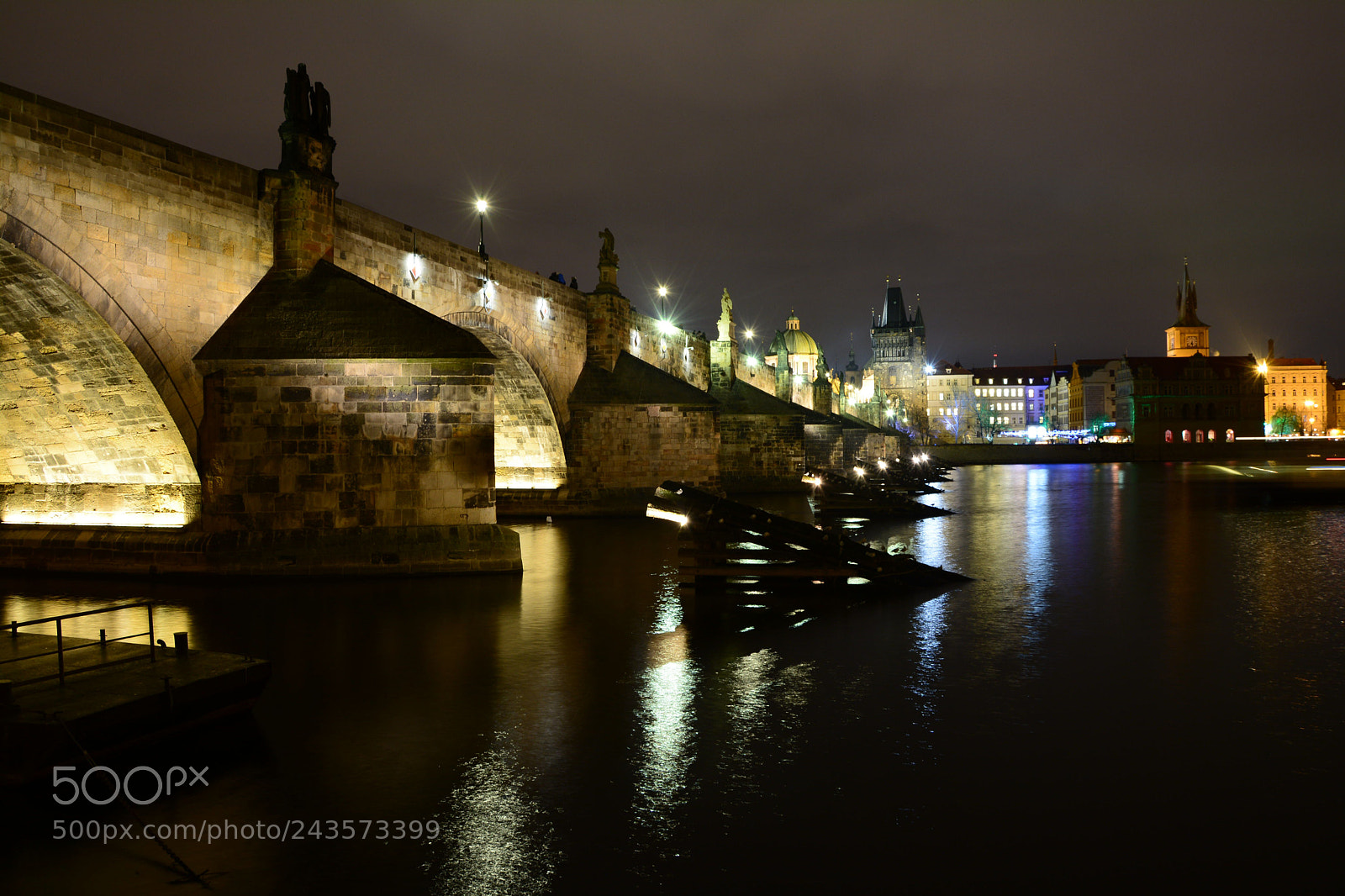 Nikon D7100 sample photo. Charles bridge photography