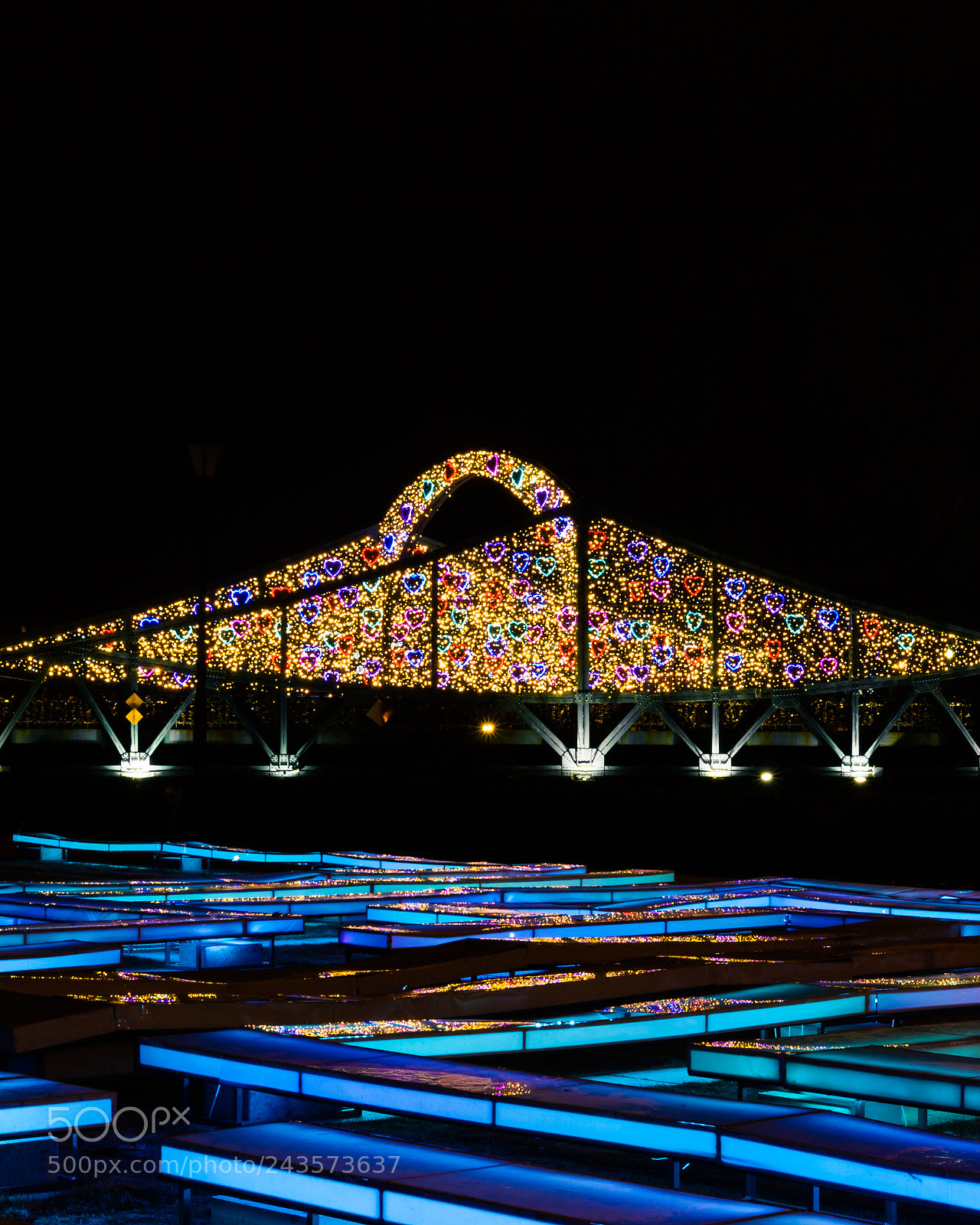 Canon EOS 40D sample photo. Lovers bridge photography