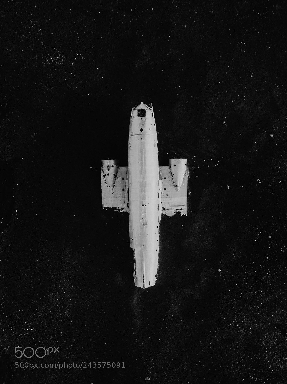 DJI FC220 sample photo. Vík, iceland photography