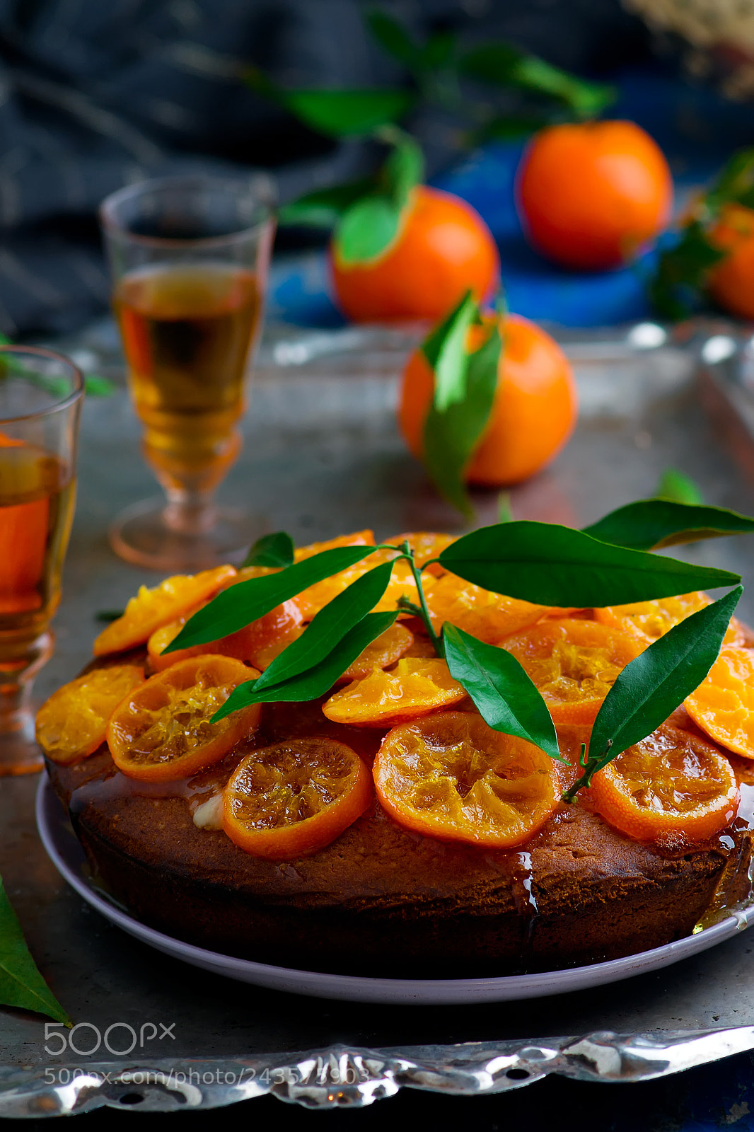 Nikon D3100 sample photo. Madeira cake with caramelised photography