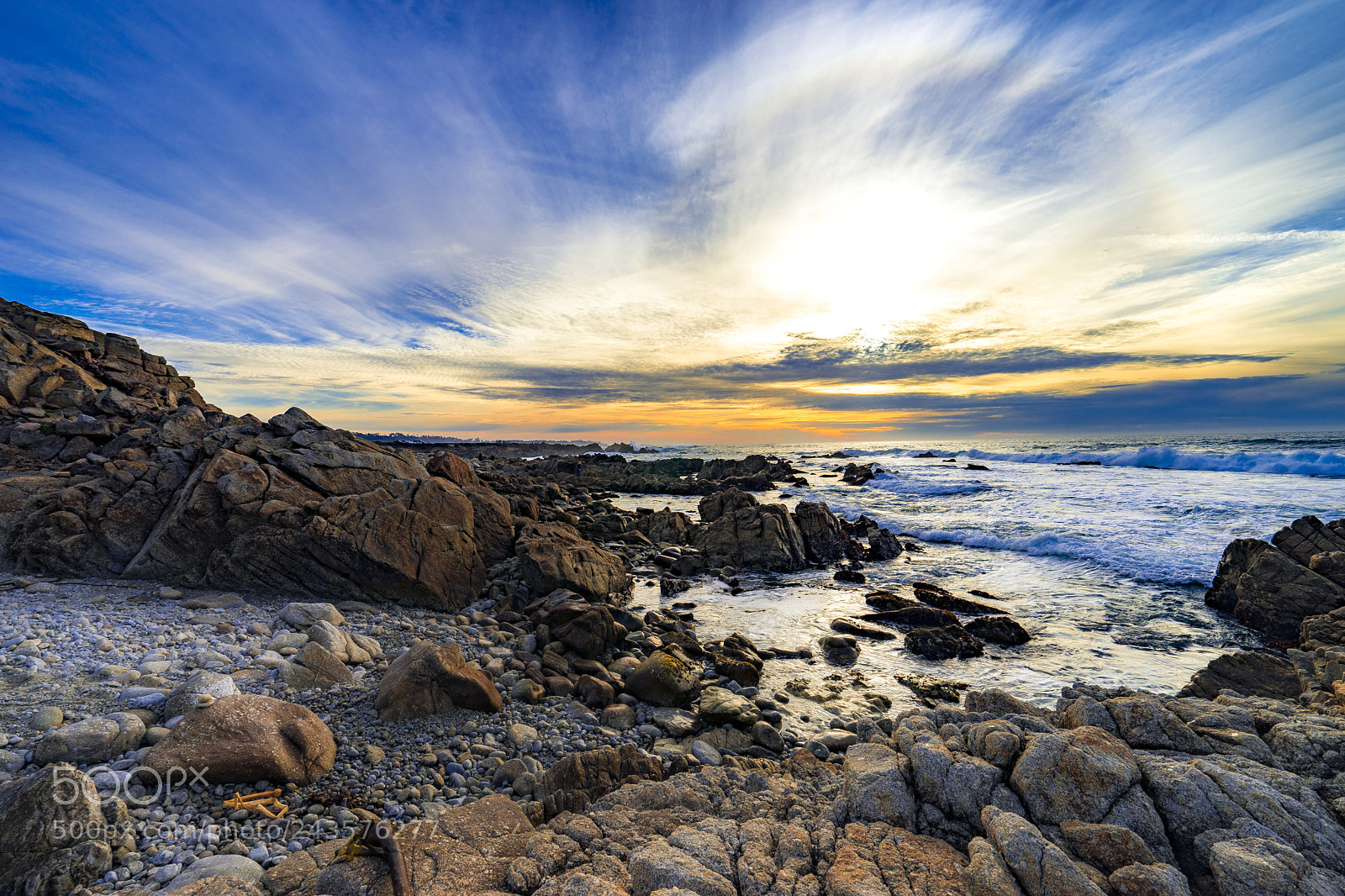 Sony a7 sample photo. Pebble beach photography