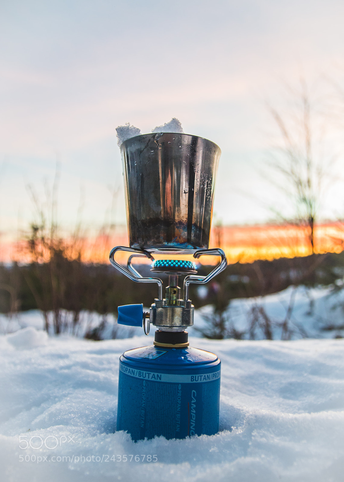 Nikon D3200 sample photo. Coffee from snow photography