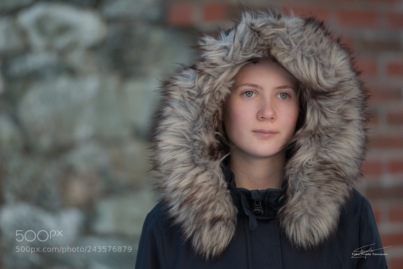 Pentax K-1 sample photo. Winter portrait photography