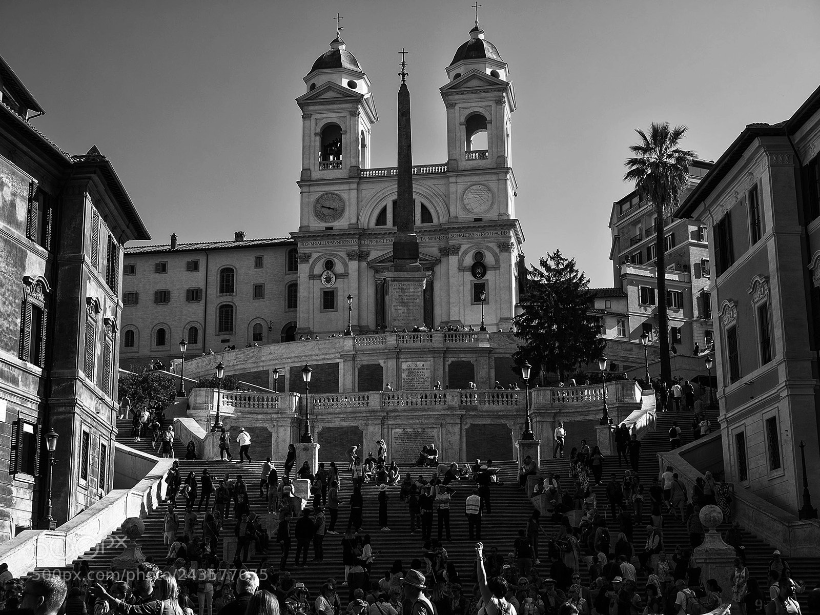 Olympus OM-D E-M1 sample photo. Piazza di spagna, trinit photography