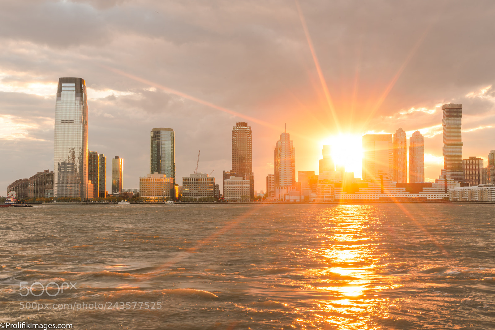Sony a7R II sample photo. Sunset over jersey city photography