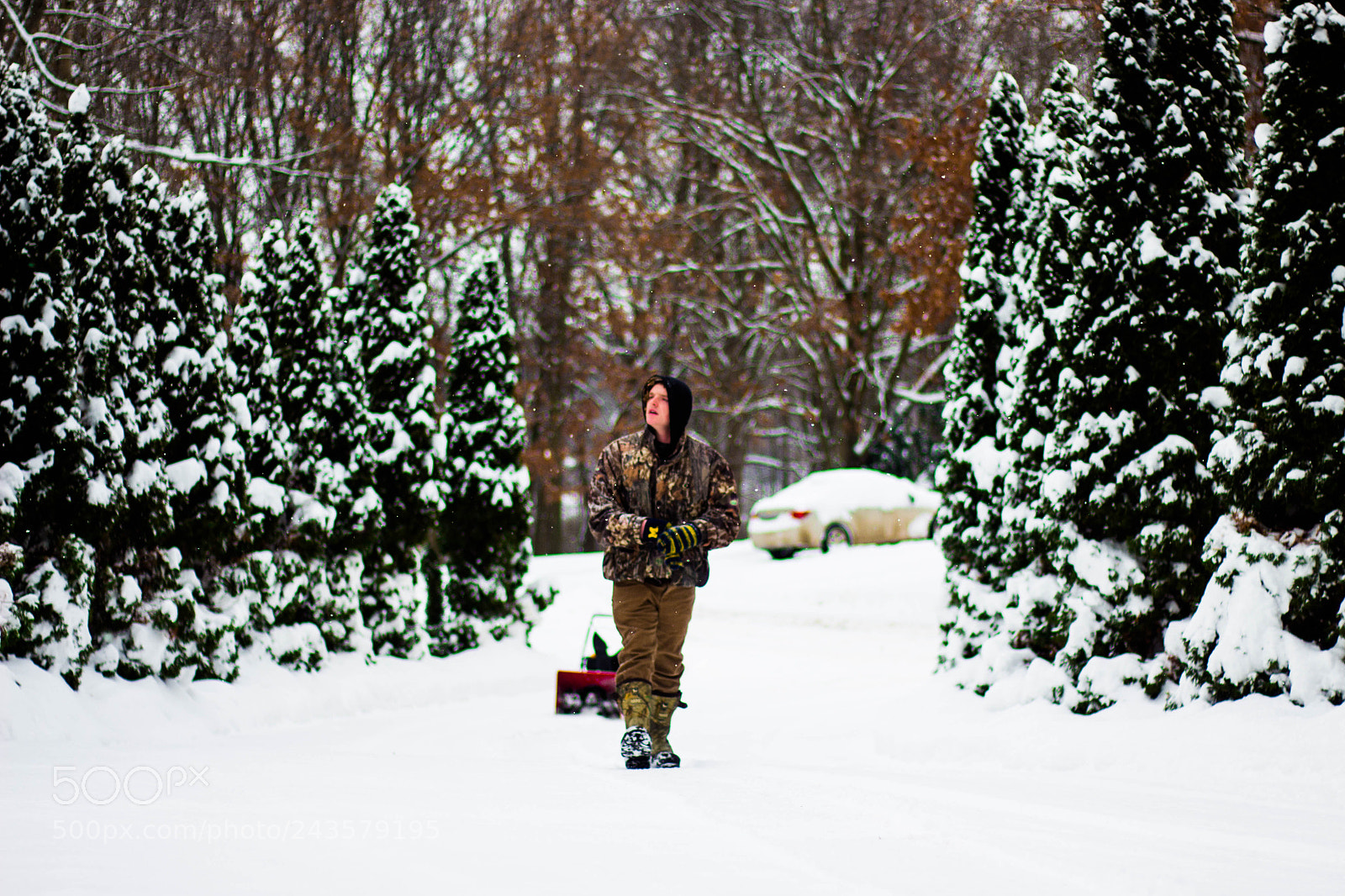 Canon EOS 700D (EOS Rebel T5i / EOS Kiss X7i) sample photo. Snow blow photography