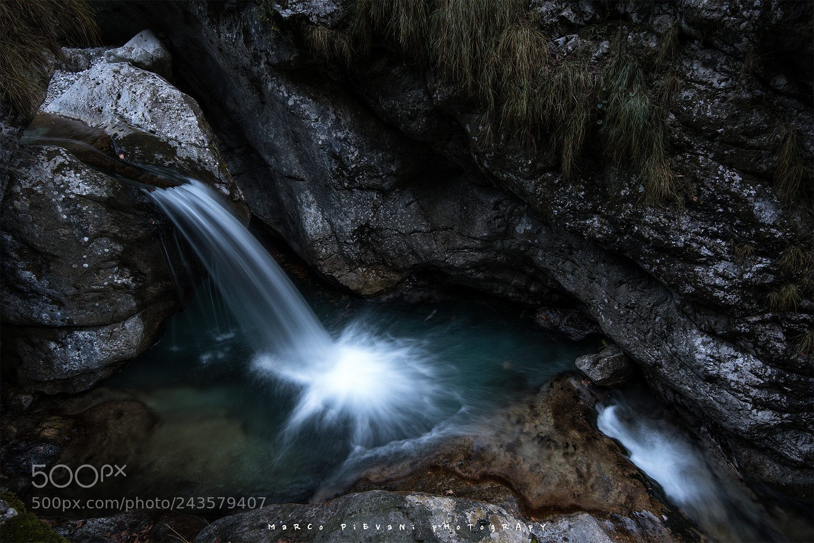 Nikon D810 sample photo. Falling water photography