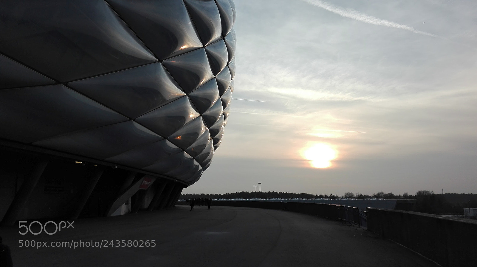 HUAWEI P8 Lite sample photo. Arena sunset photography