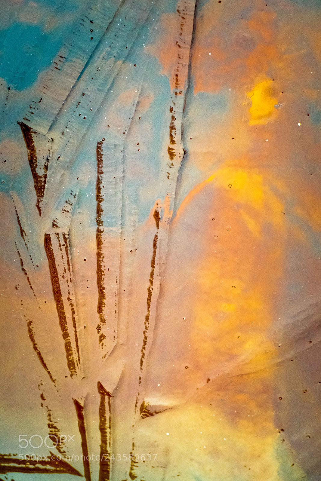 Fujifilm X-T2 sample photo. Ice formation photography