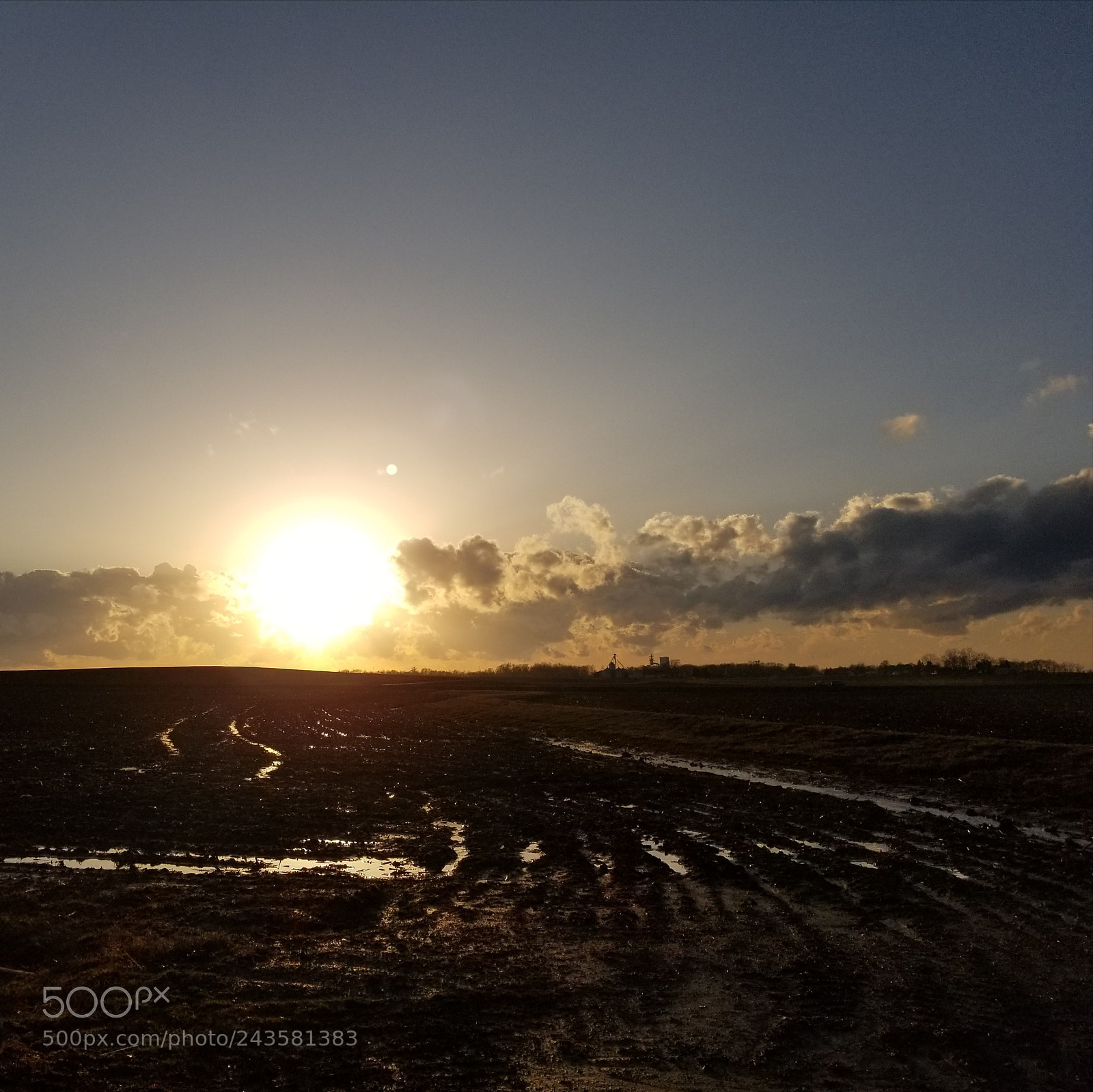 Samsung Galaxy S8+ sample photo. Sunset thaw photography
