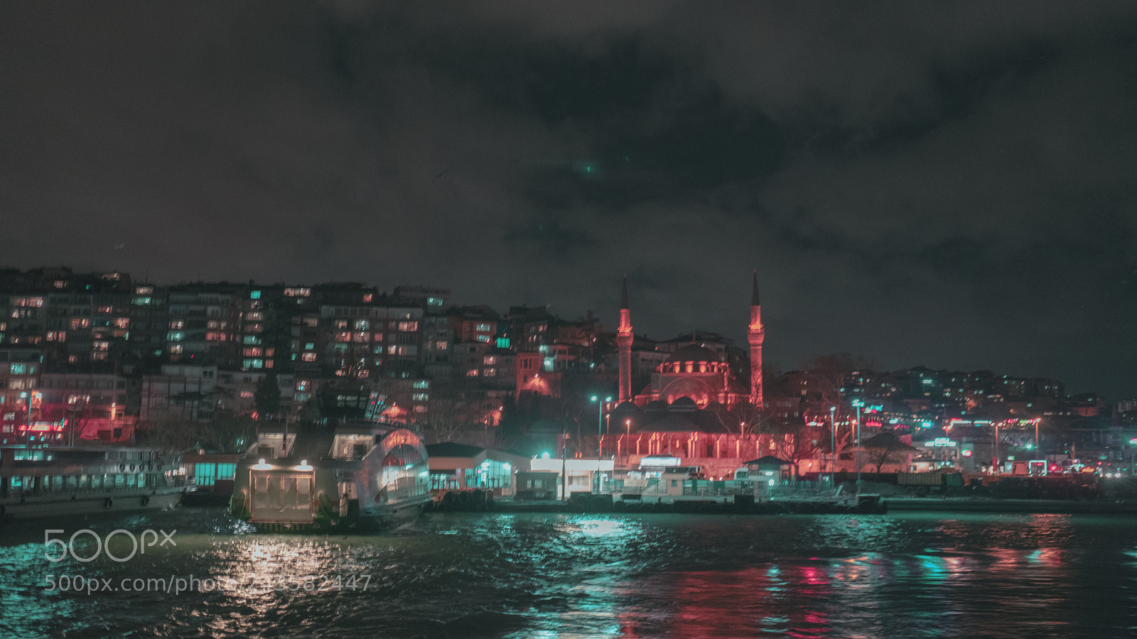 Sony a7R II sample photo. Istanbul this evening photography