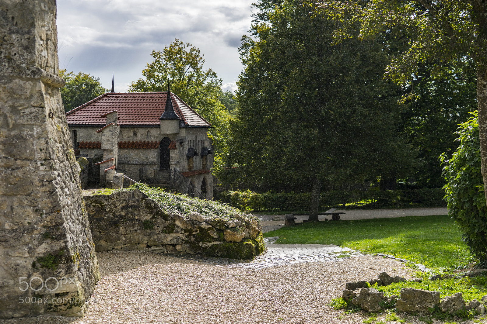 Sony a7 II sample photo. Schloss lichtenstein-tubingen photography