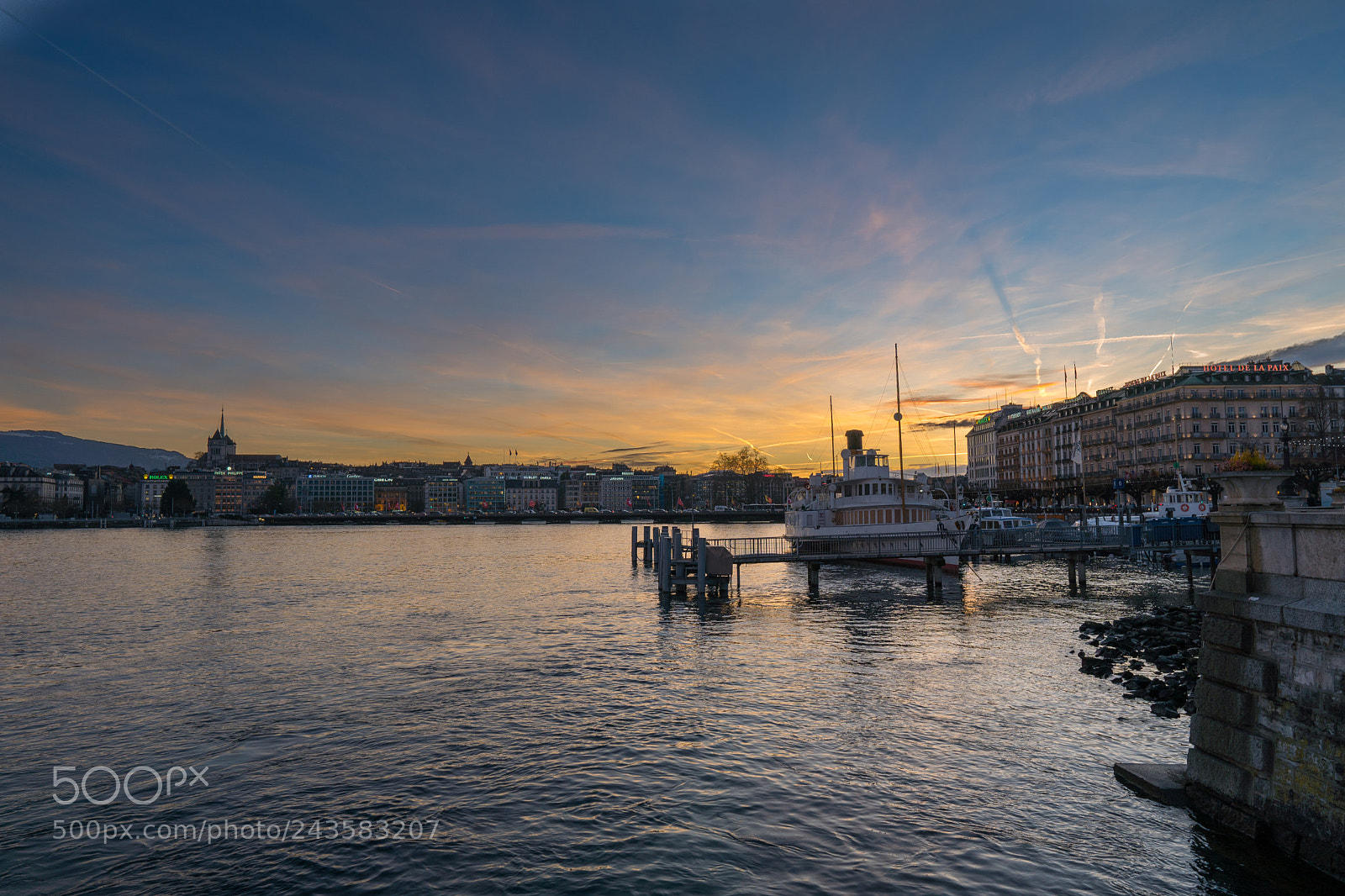 Sony a6500 sample photo. Geneva lake photography
