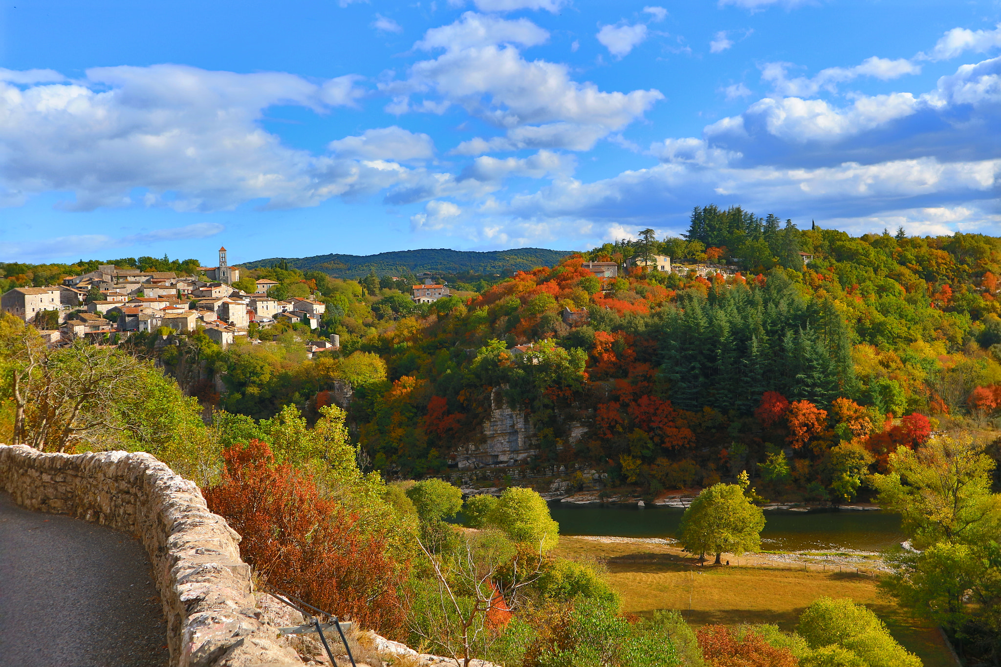 Canon EOS M10 sample photo. Autumn in ardeche photography