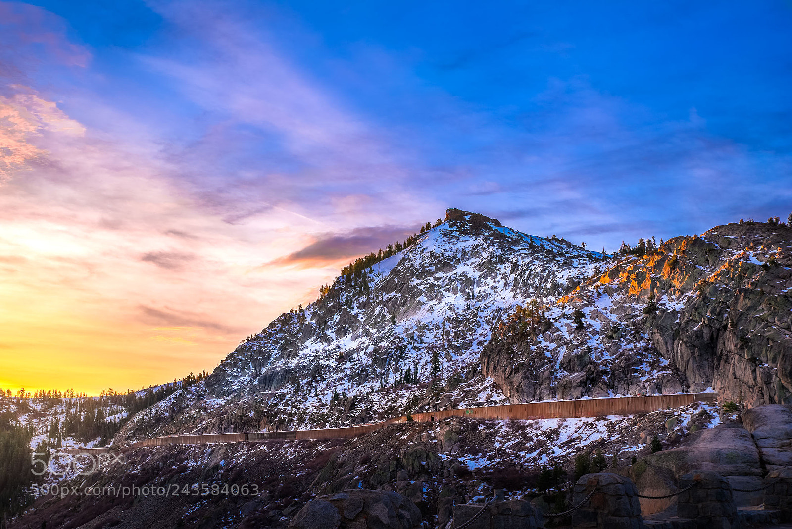 Pentax K-1 sample photo. Donner summit tunnels photography