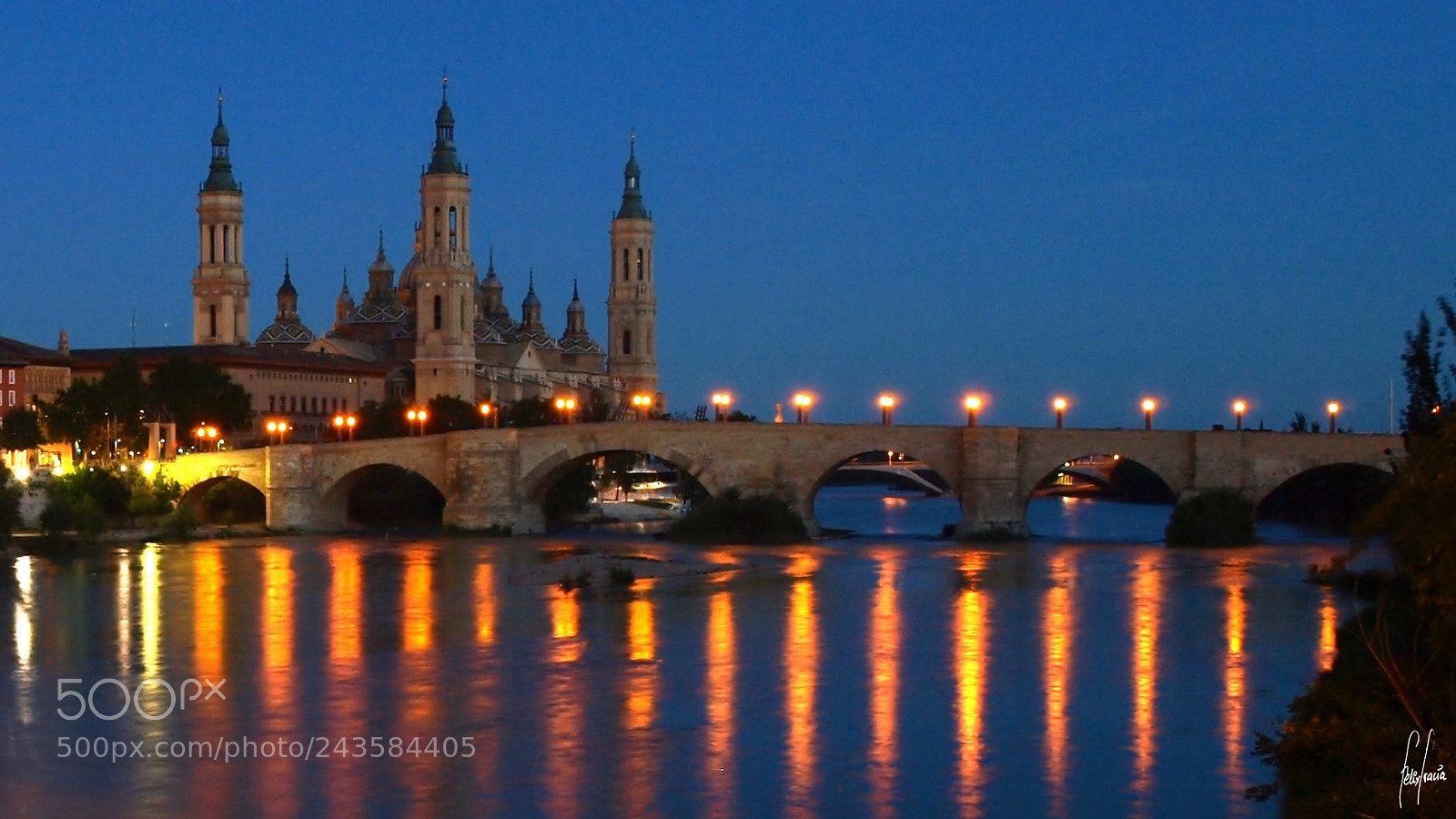 Olympus E-510 (EVOLT E-510) sample photo. Rio ebro, puente piedra photography