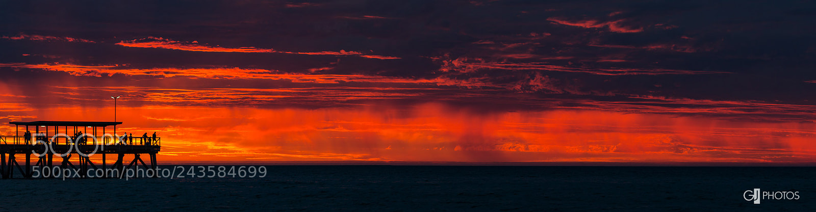 Canon EOS 60D sample photo. Red horizon photography
