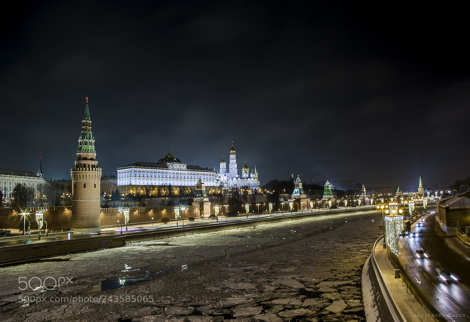 Pentax K20D sample photo. The moscow kremlin photography