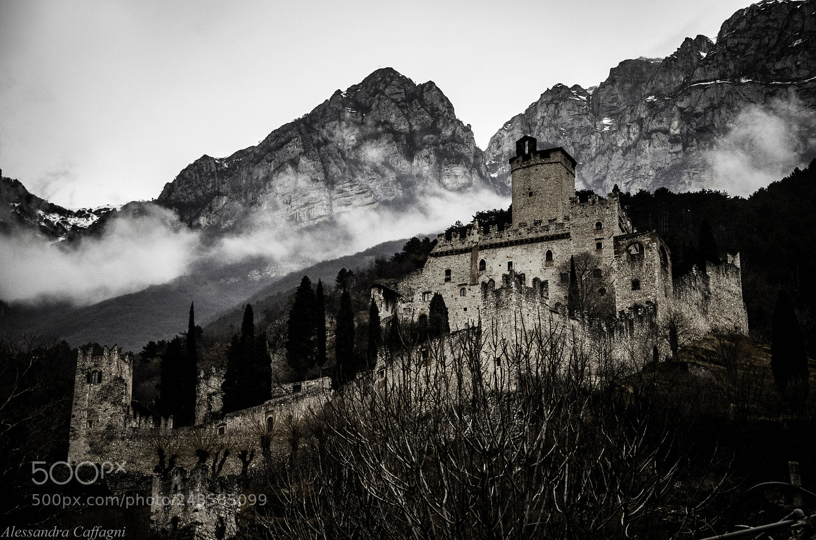 Nikon D5100 sample photo. ...castello di avio... photography