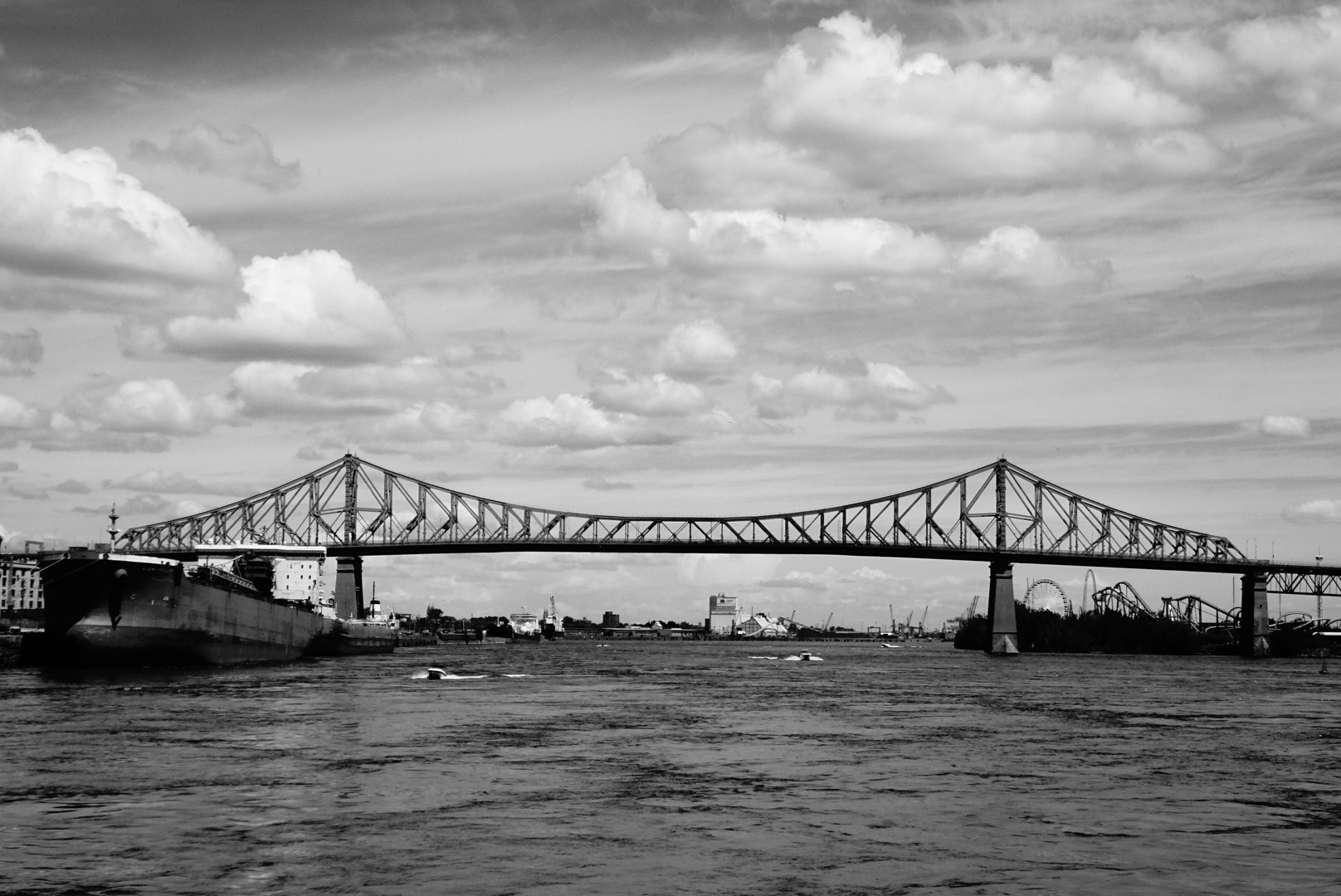 Sony Cyber-shot DSC-WX500 sample photo. 53@6 - jacques cartier bridge - montreal photography