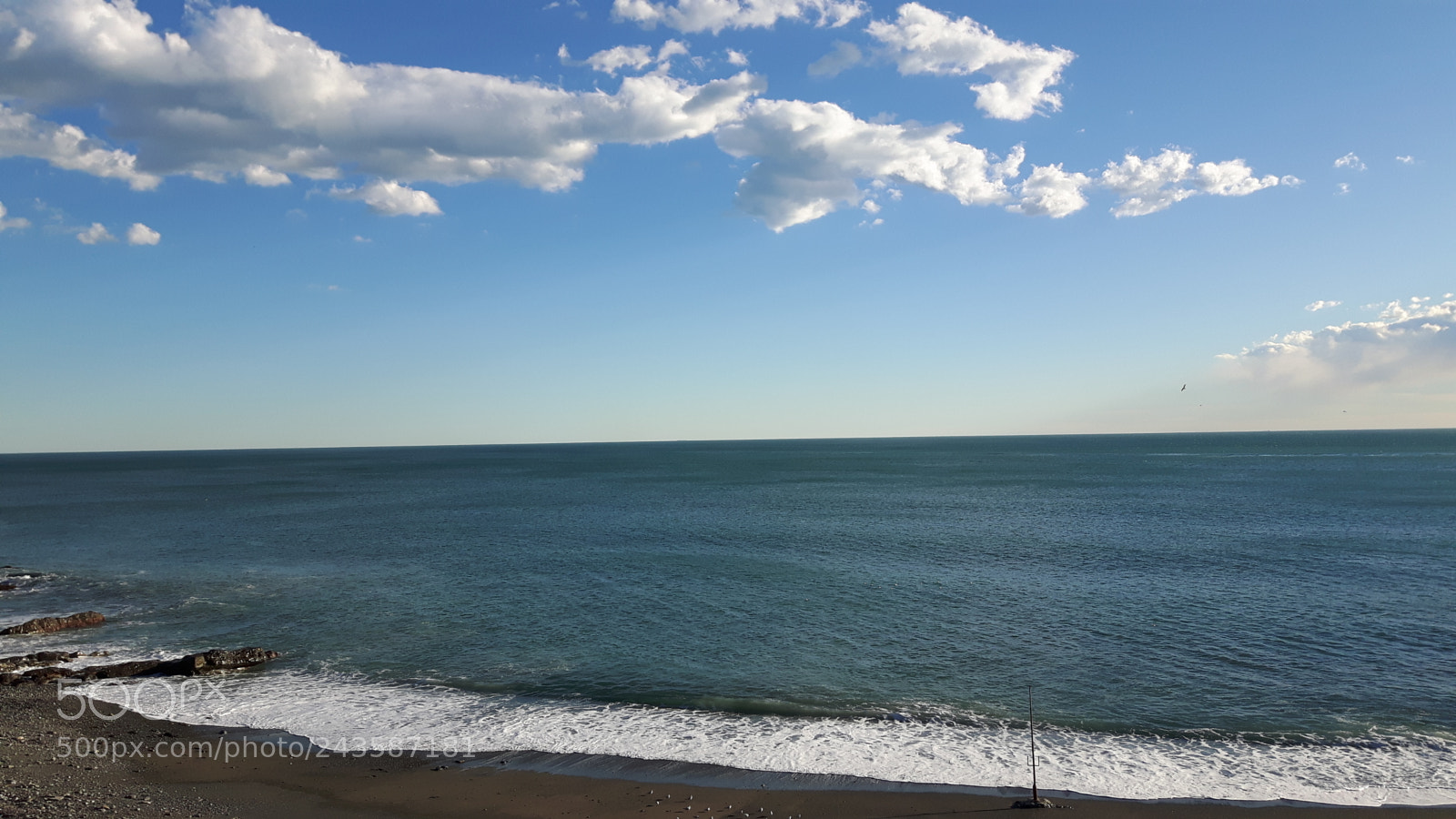Samsung Galaxy S5 Neo sample photo. Sea and sky photography