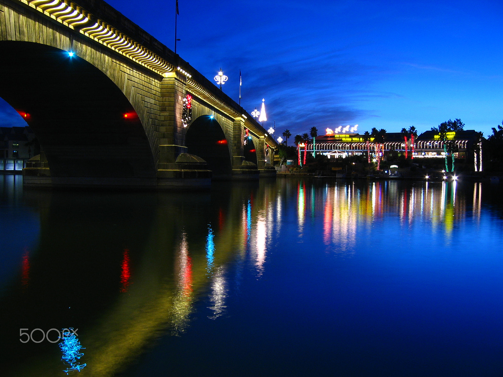 Canon POWERSHOT A80 sample photo. London bridge at night photography