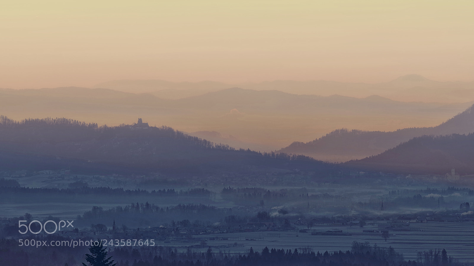 Pentax K-1 sample photo. Morning view toward smlednik photography