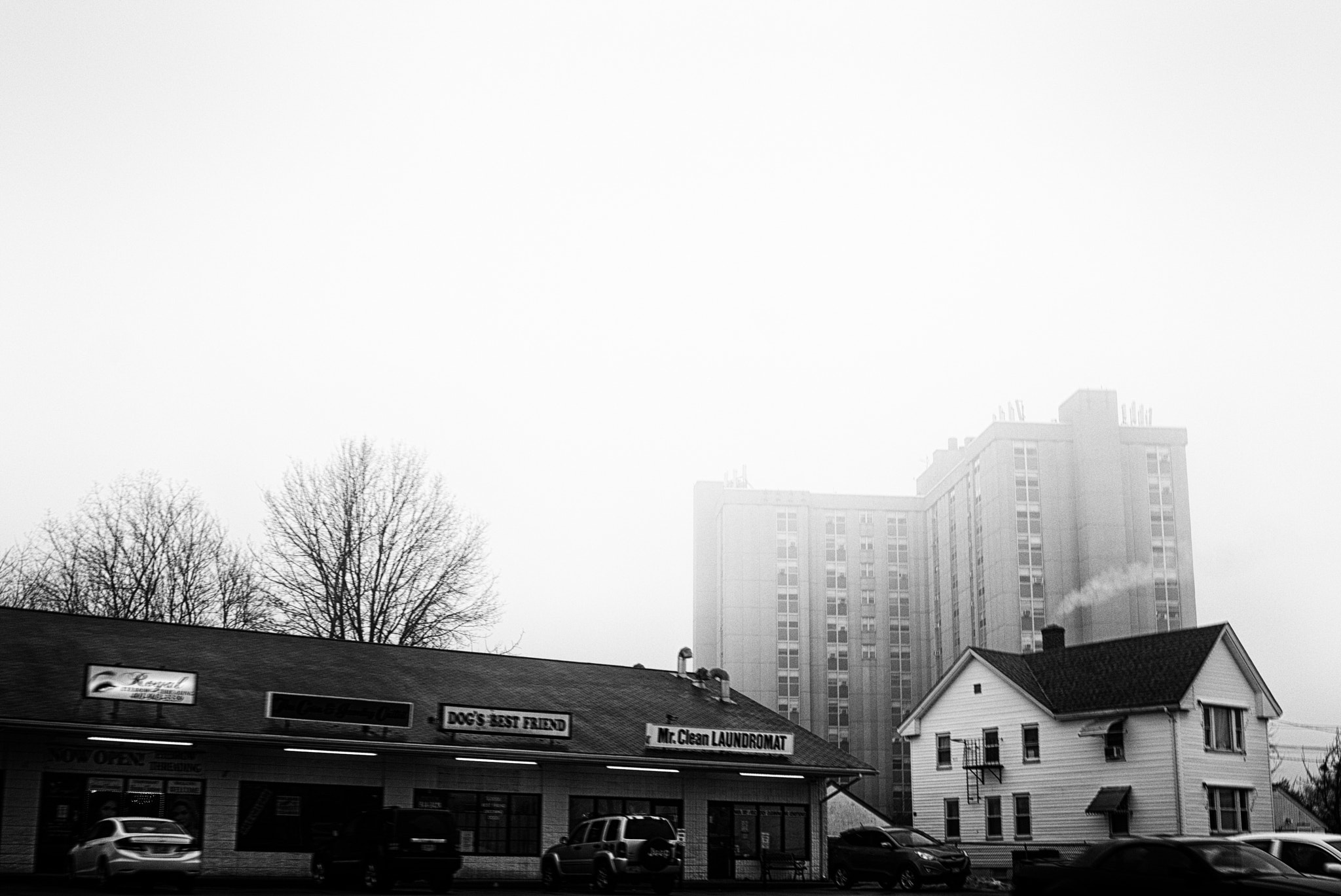Leica X1 sample photo. Wood smoke photography