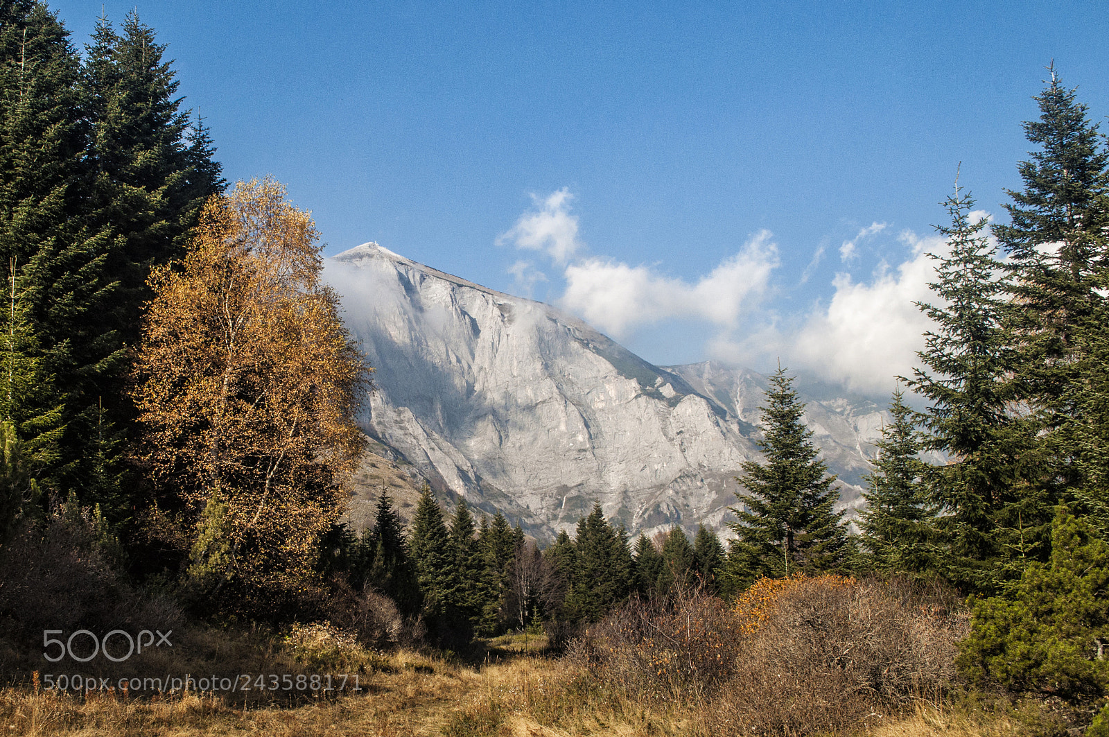 Nikon D5000 sample photo. Мountain peak photography