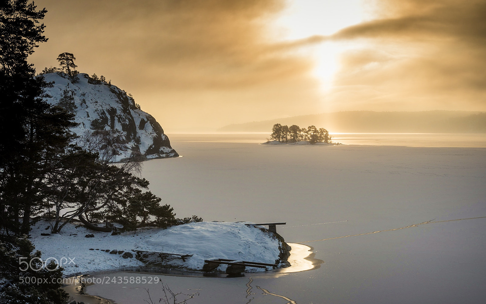 Nikon D800 sample photo. Winter sunrise photography