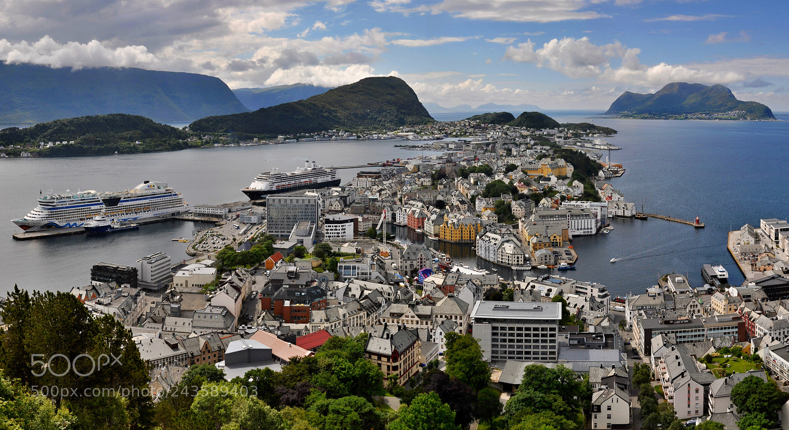 Nikon D5000 sample photo. Ålesund photography