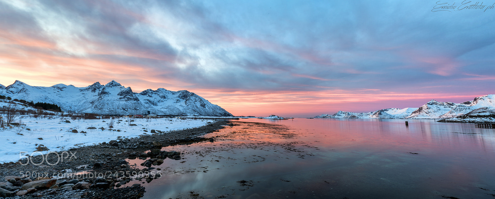 Sony a99 II sample photo. Lofoten sunrise photography