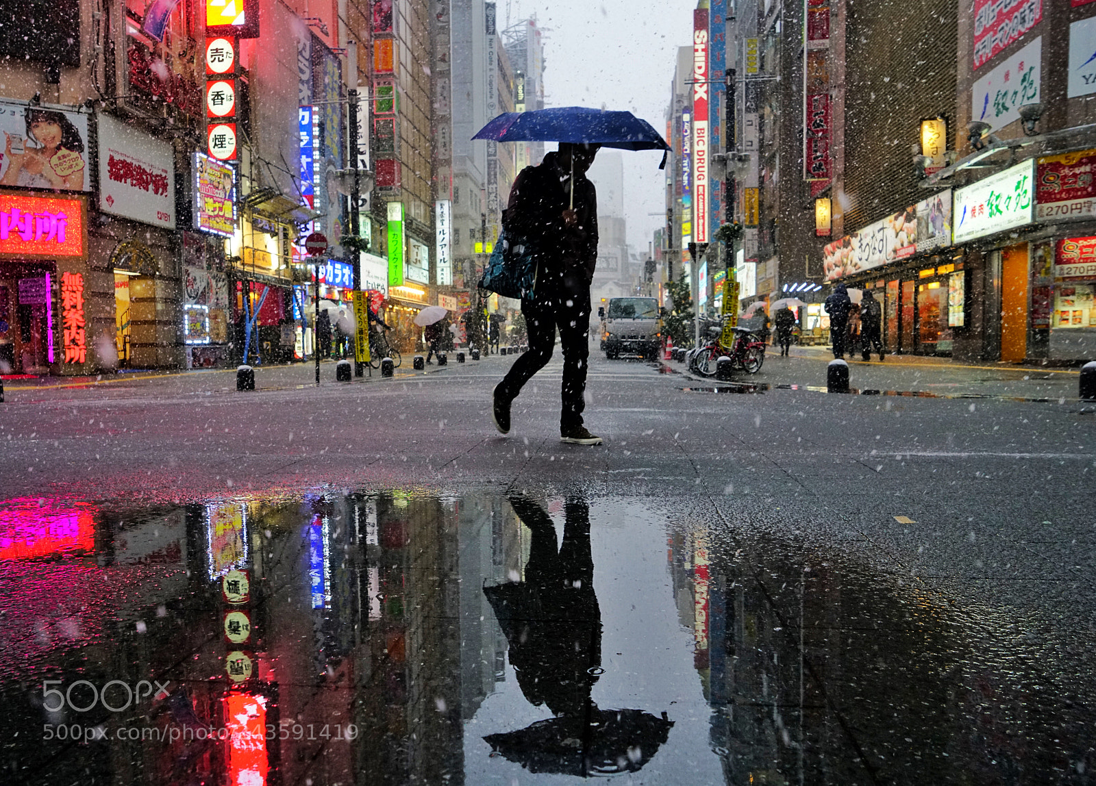 Sony a7R II sample photo. Snowstorm photography