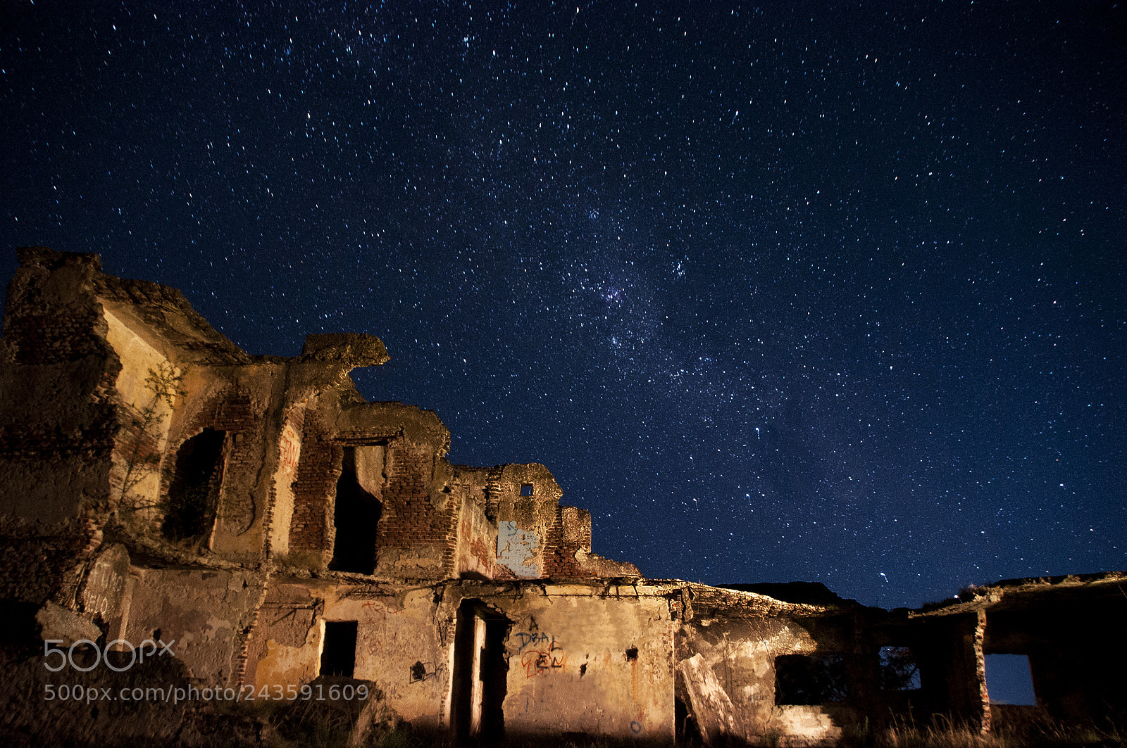 Nikon D5000 sample photo. Milky way over an photography