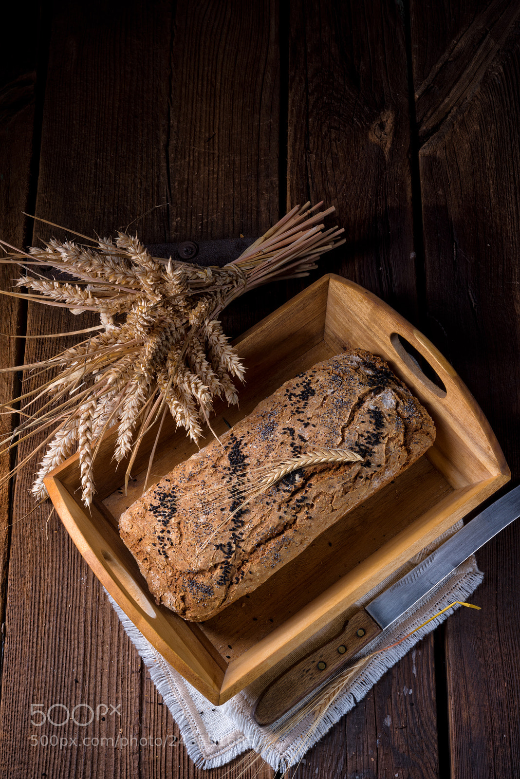 Nikon D810 sample photo. Tasty homemade bread photography