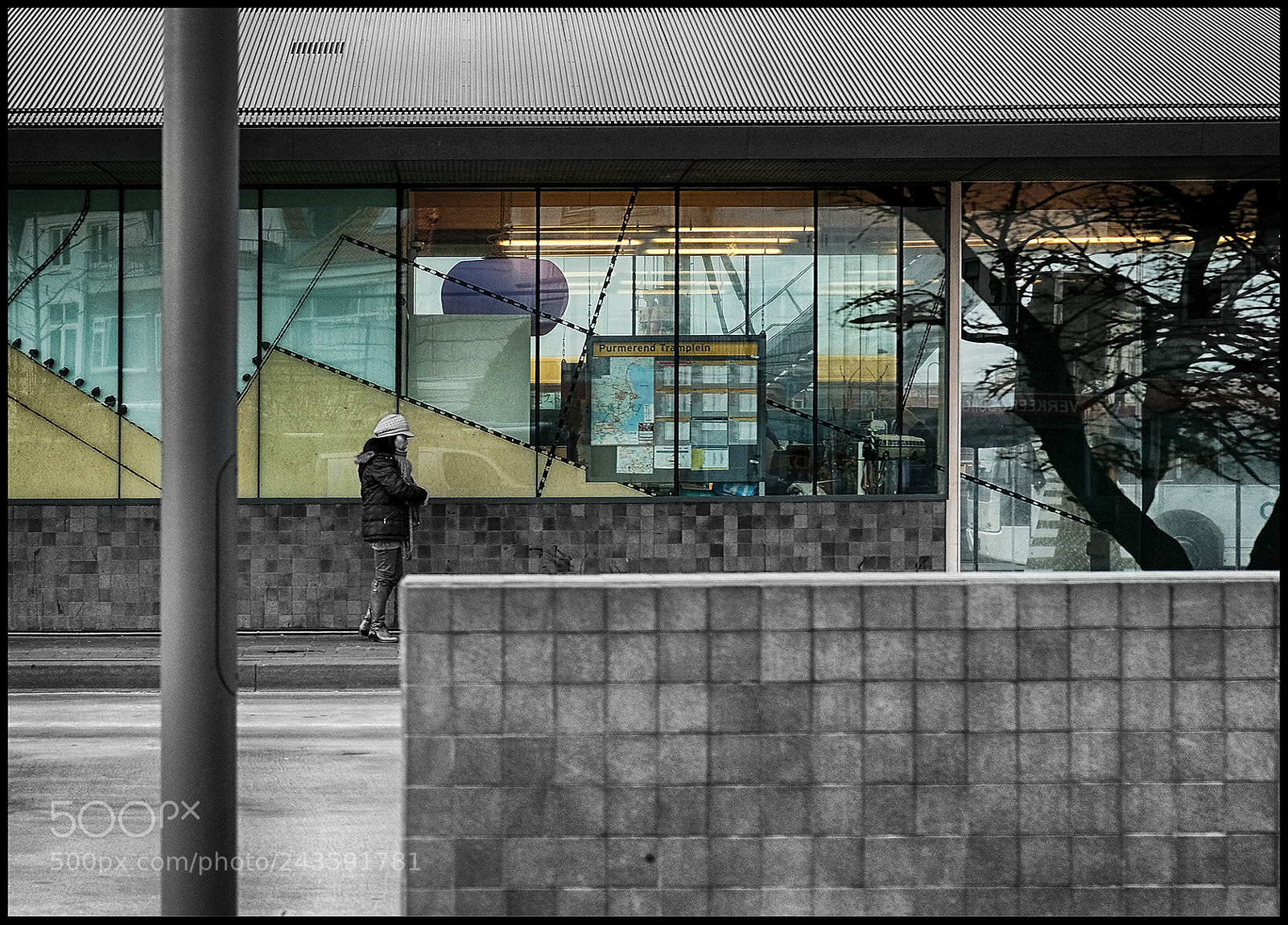 Fujifilm X-T2 sample photo. Busstation purmerend photography