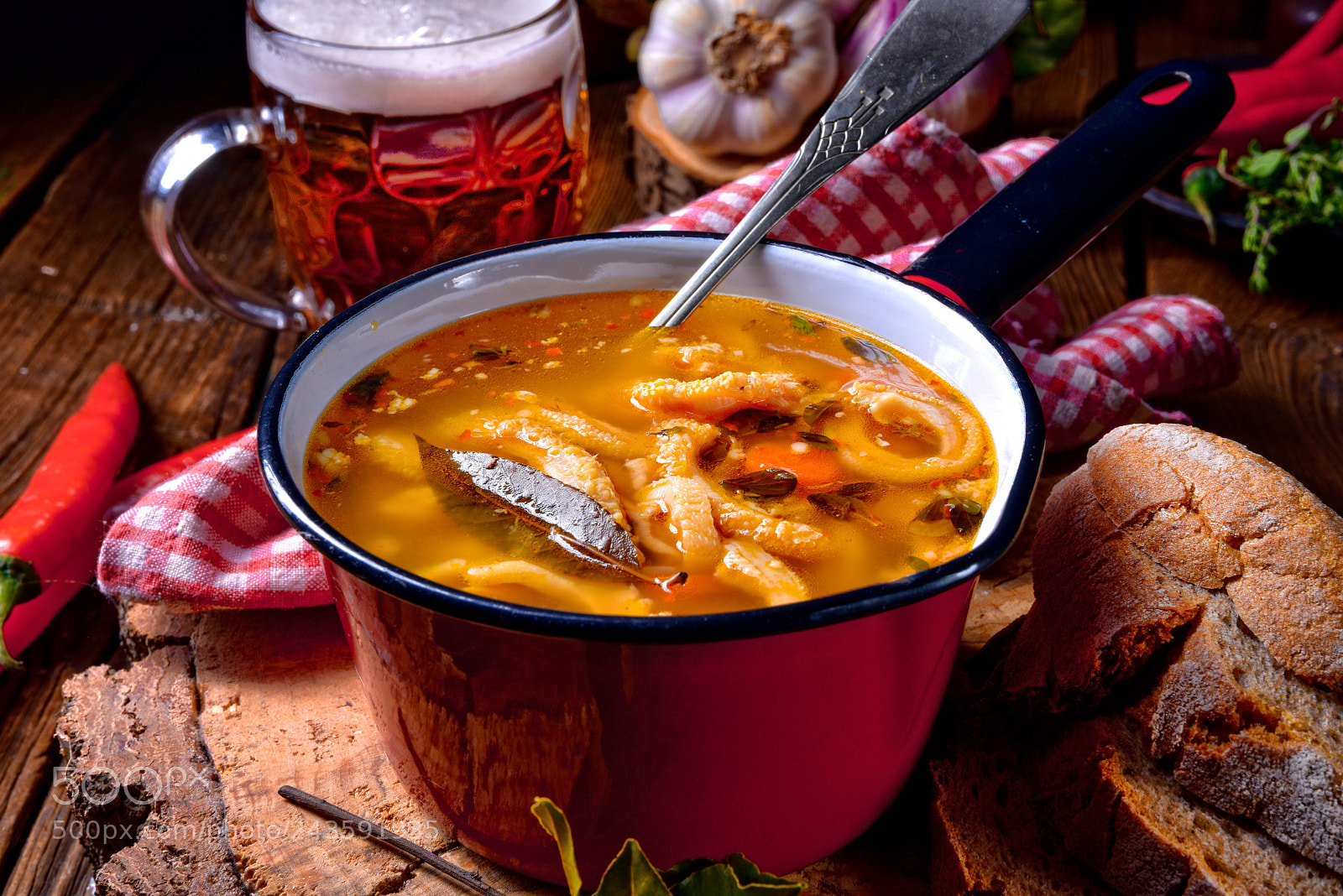Nikon D810 sample photo. Tasty polish flaczki photography