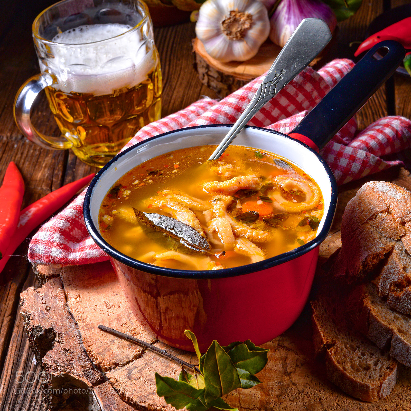 Nikon D810 sample photo. Tasty polish flaczki photography