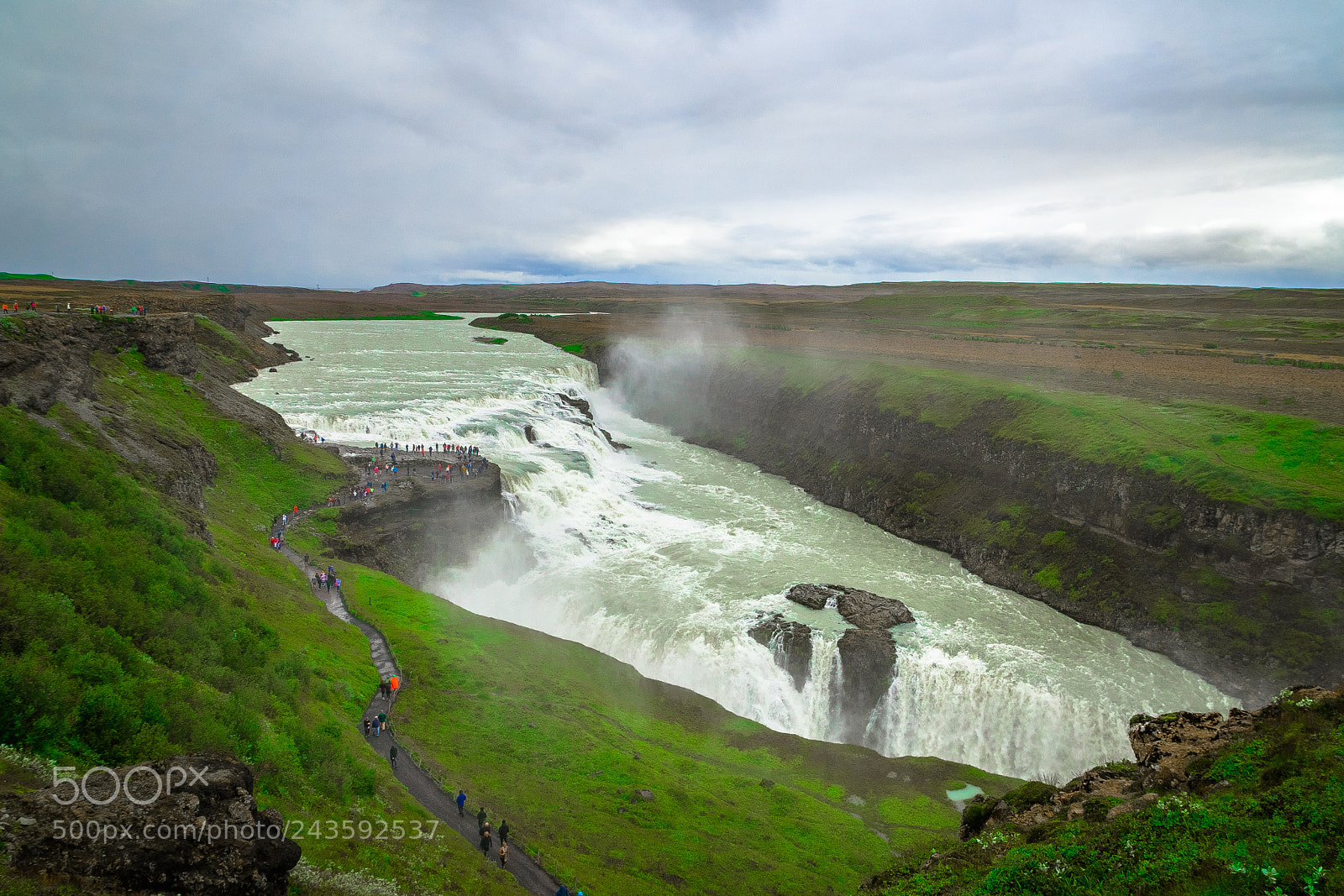 Sony a7 sample photo. Gulfoss en islande le 28.08.17 photography