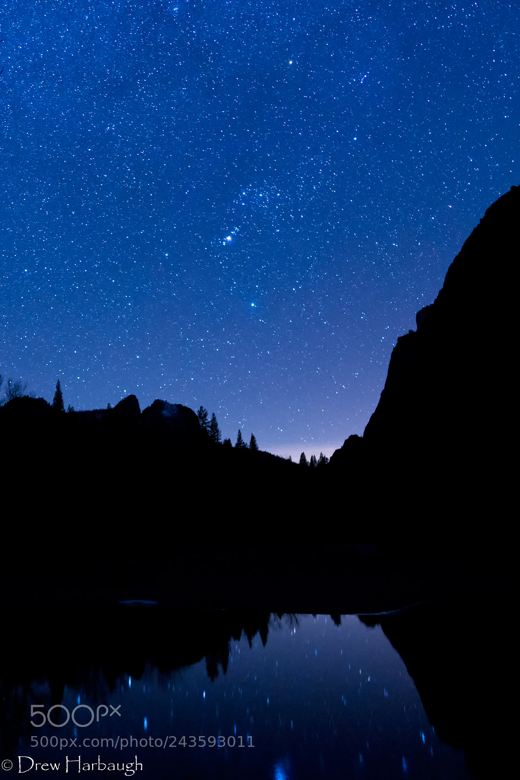 Sony a7R II sample photo. Orion in yosemite valley photography