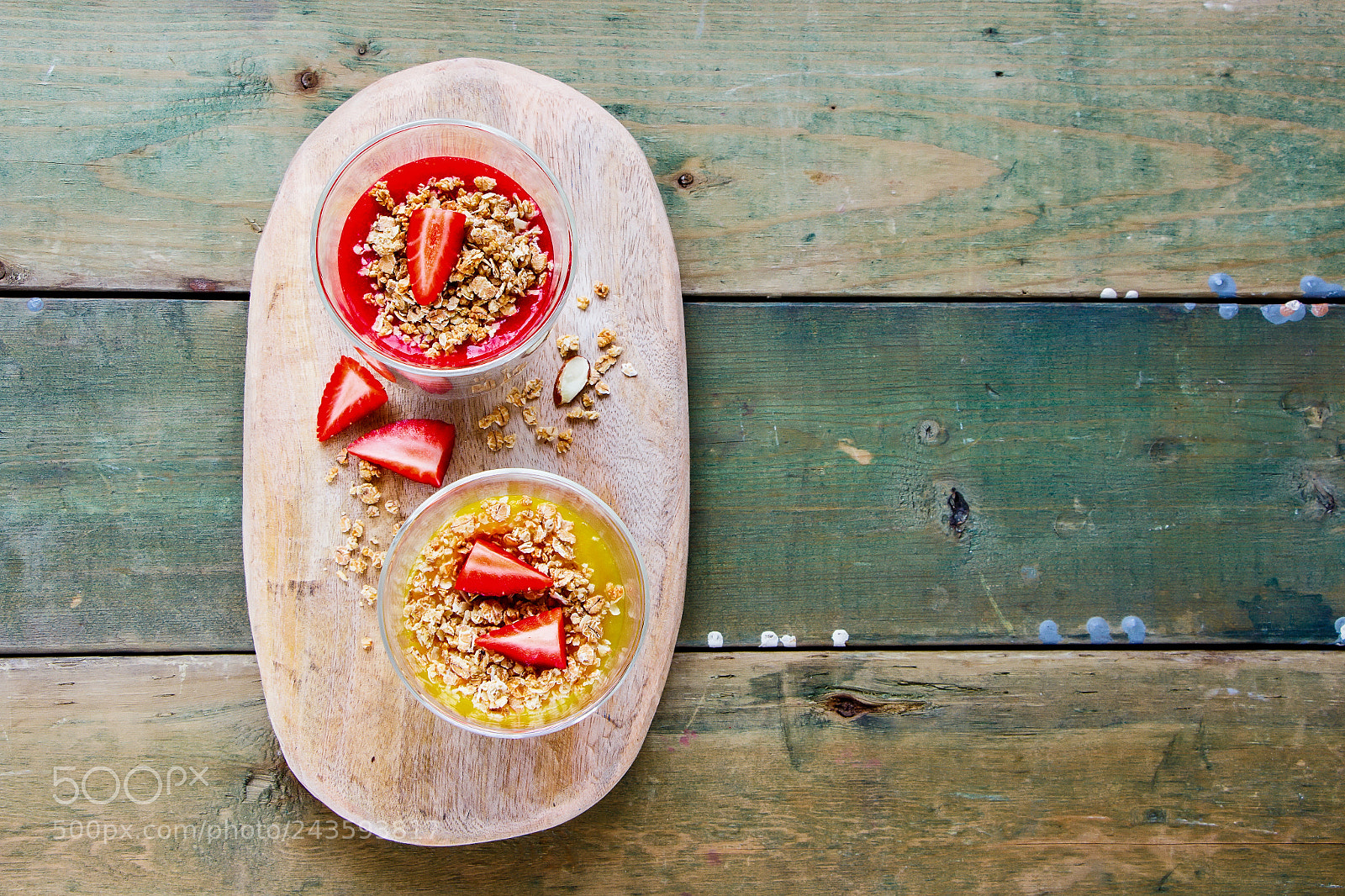 Canon EOS 700D (EOS Rebel T5i / EOS Kiss X7i) sample photo. Vegan breakfast jars photography