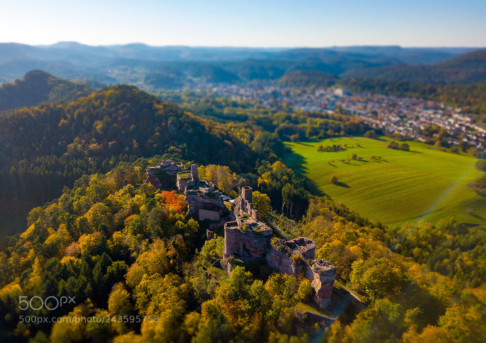 DJI FC220 sample photo. 3 castles photography