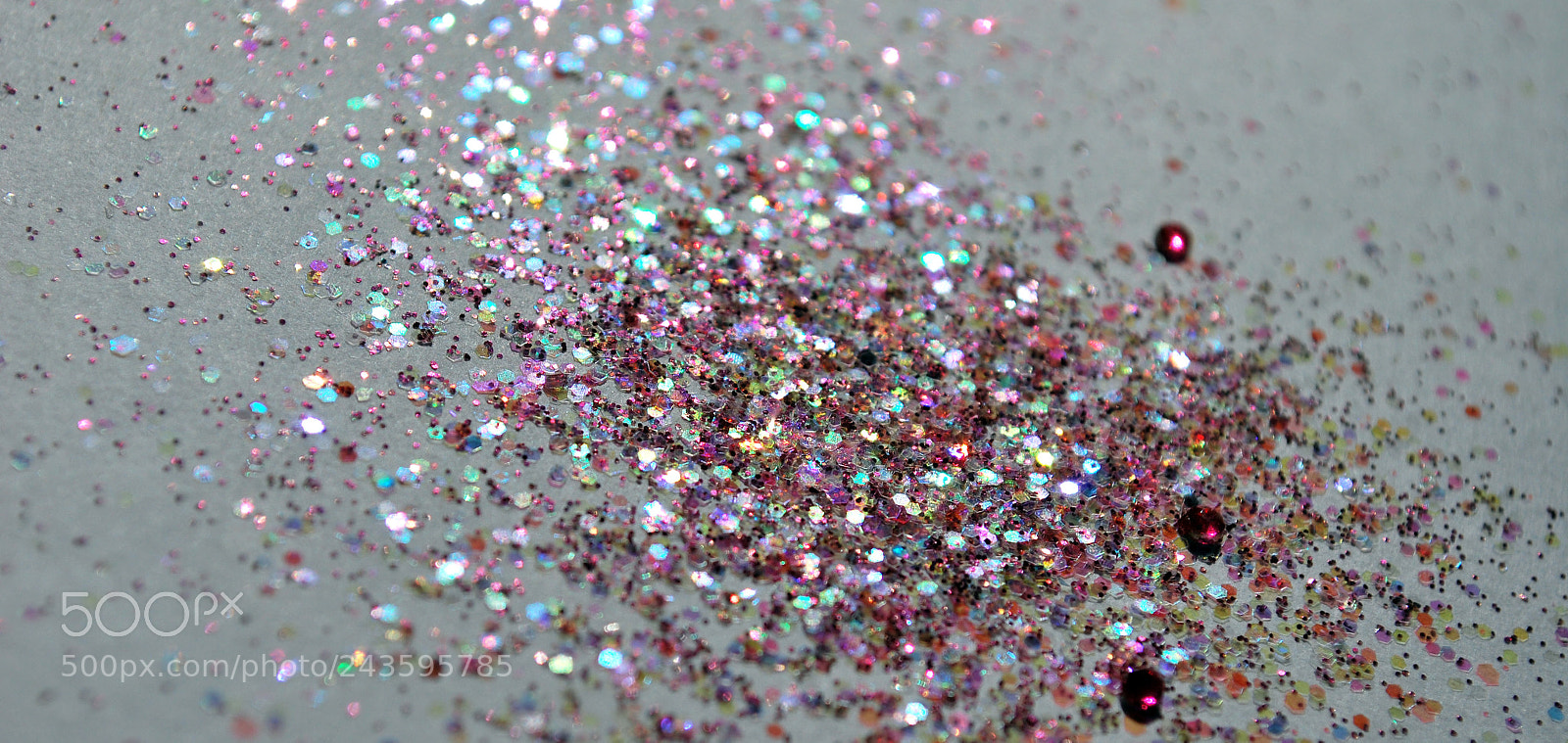 Nikon D60 sample photo. Pink glitter photography