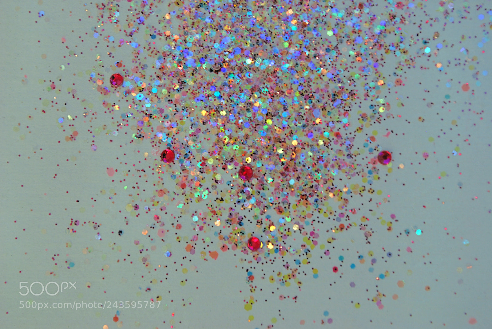 Nikon D60 sample photo. Glitter photography