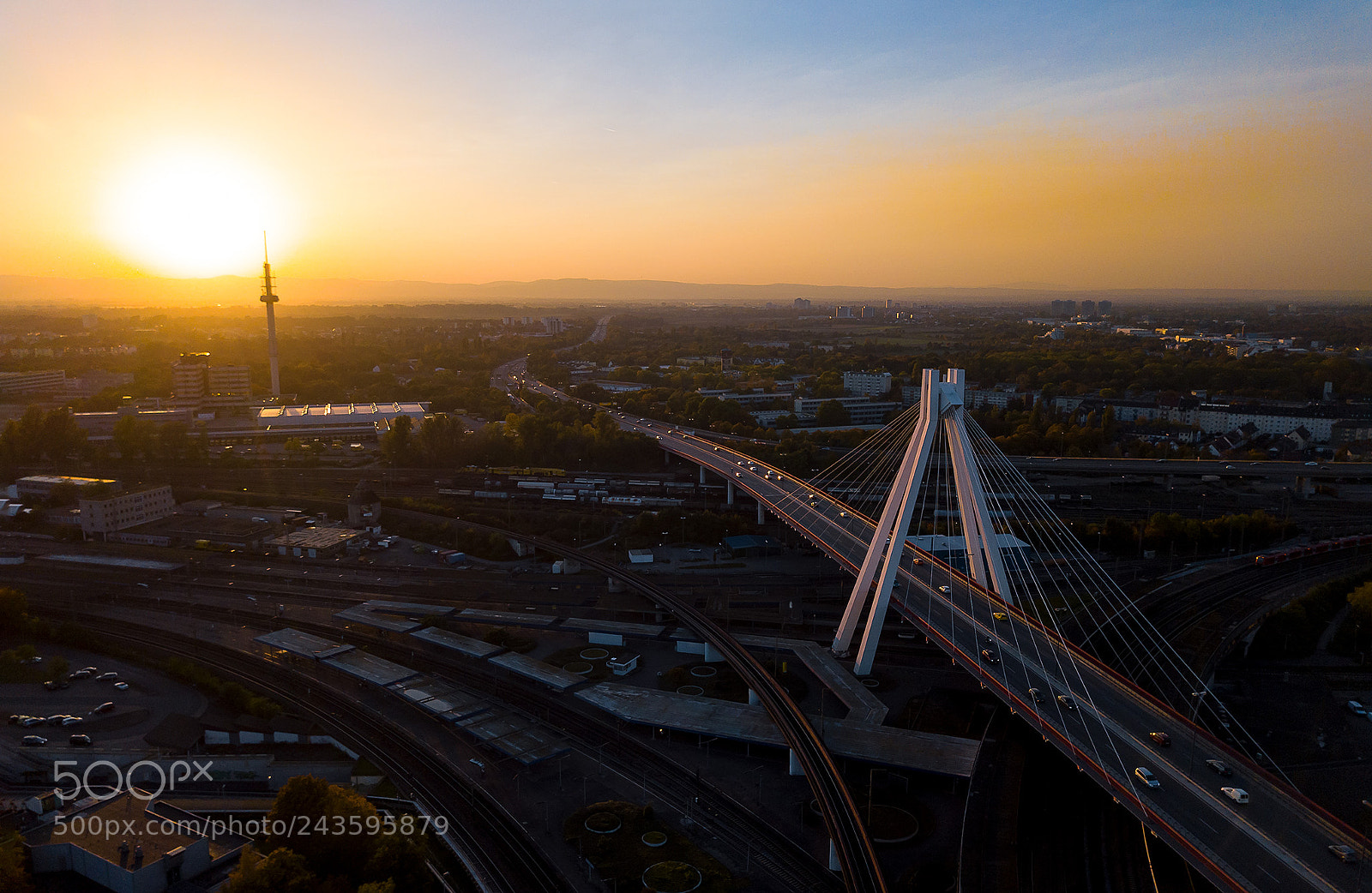 DJI FC220 sample photo. Evening photography